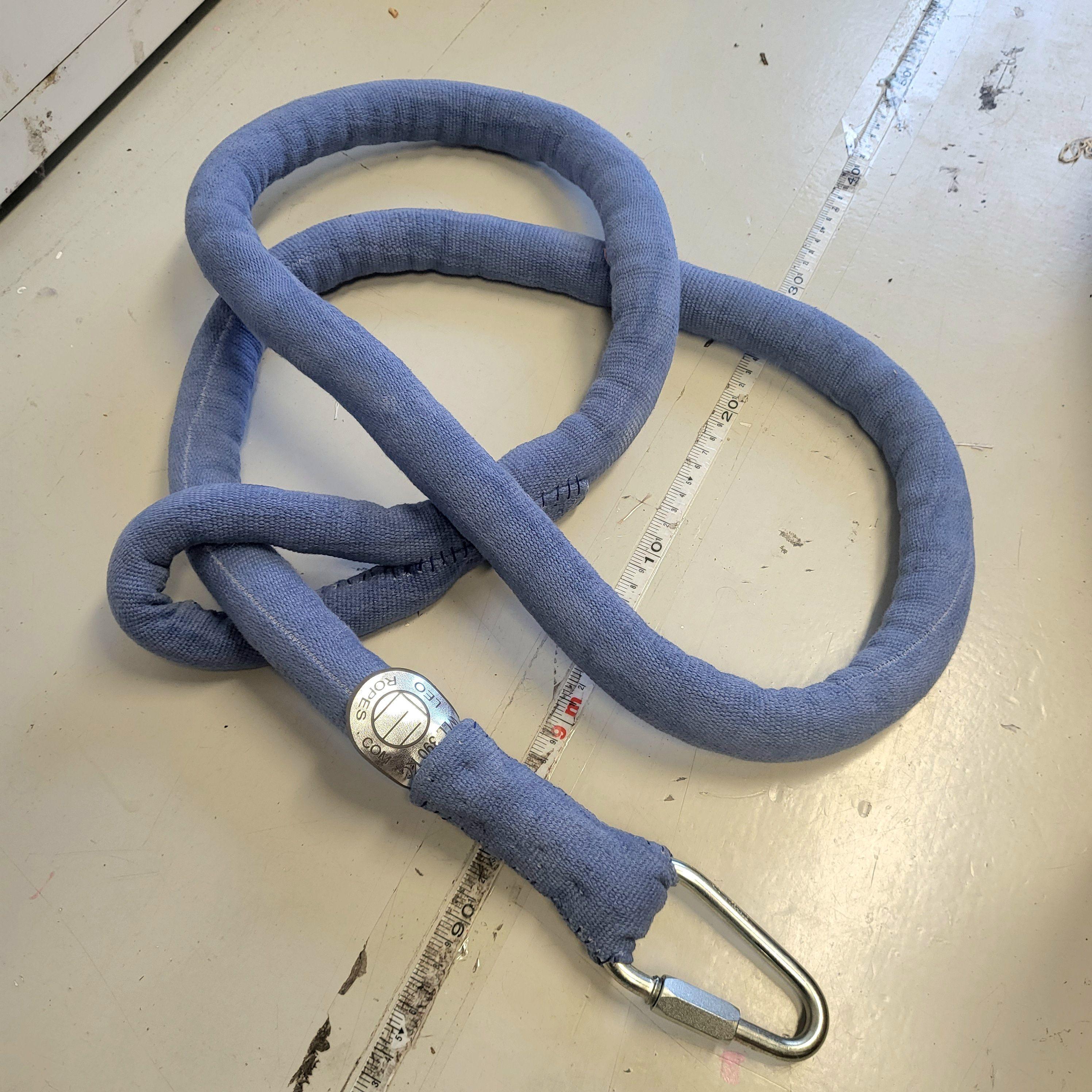 2094. 2.25m Single-Choke Medium-Rough BlueLavander, slightly skinny core