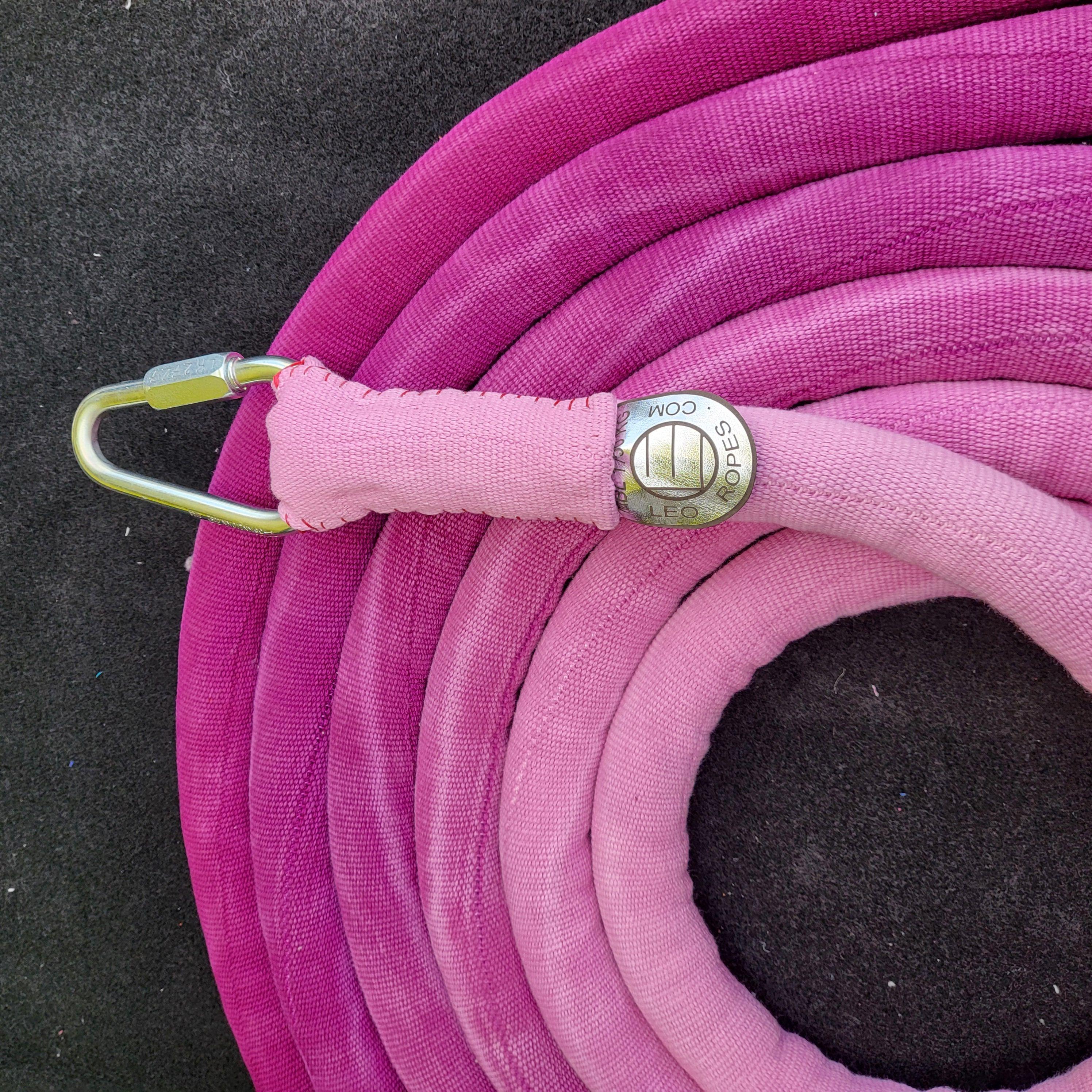2727. 8m Semi-smooth OmbreDye Pink-Magenta. Stone wash effect - Disounted